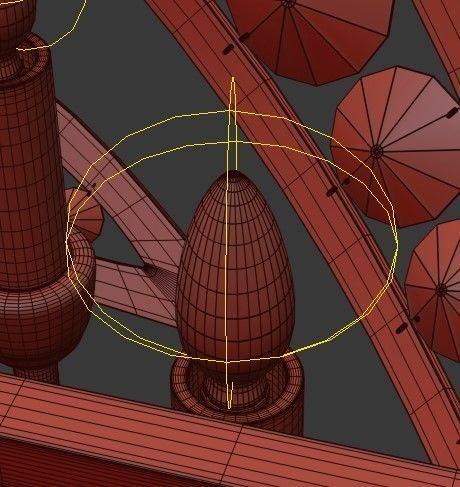 Platinum Crescent 3D model_4