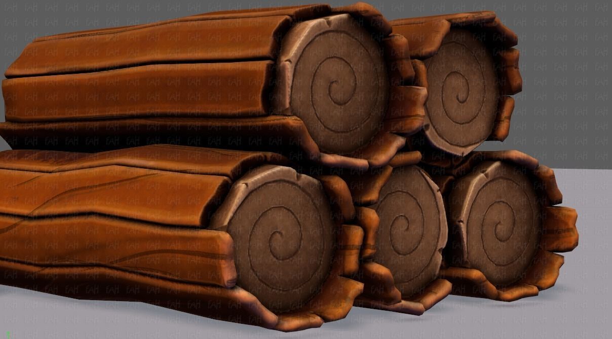 Stump V01 3D model_41