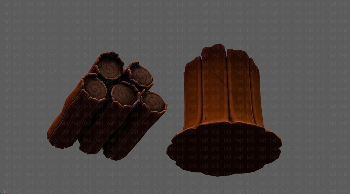 Stump V01 3D model_21