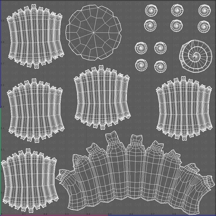 Stump V01 3D model_43
