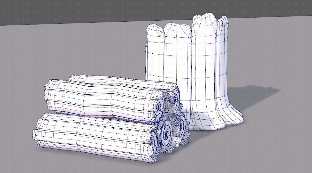 Stump V01 3D model_14