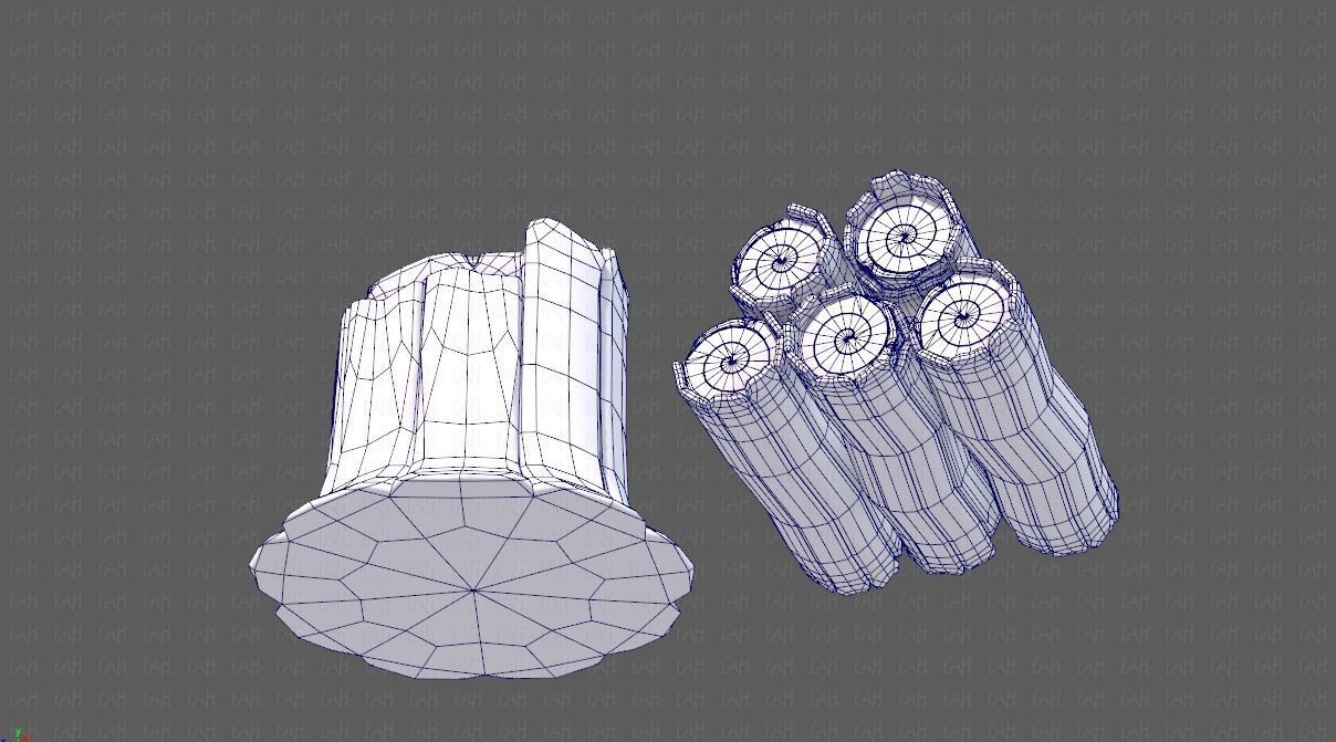 Stump V01 3D model_32