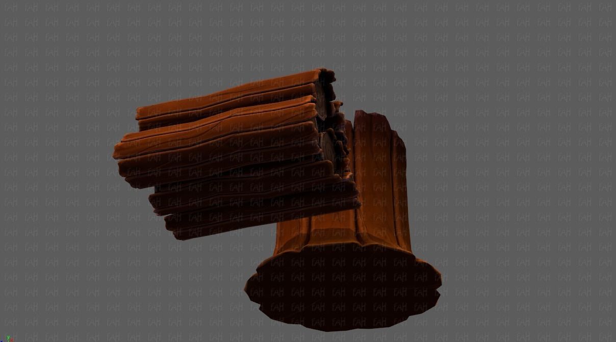 Stump V01 3D model_22
