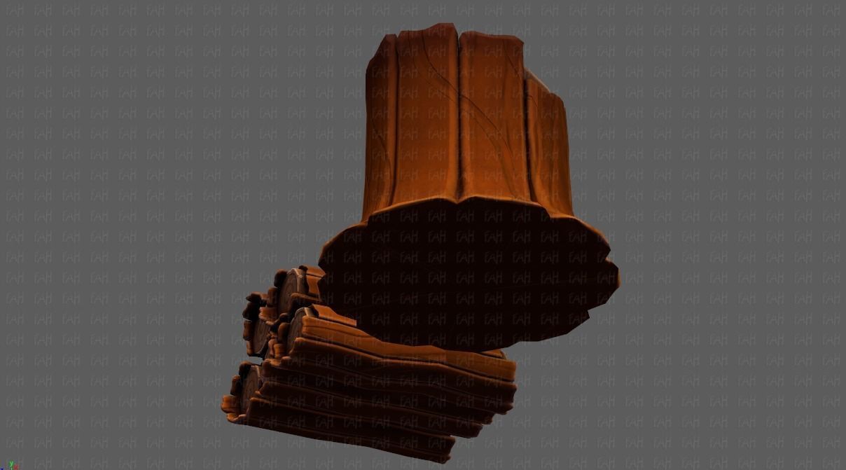 Stump V01 3D model_19