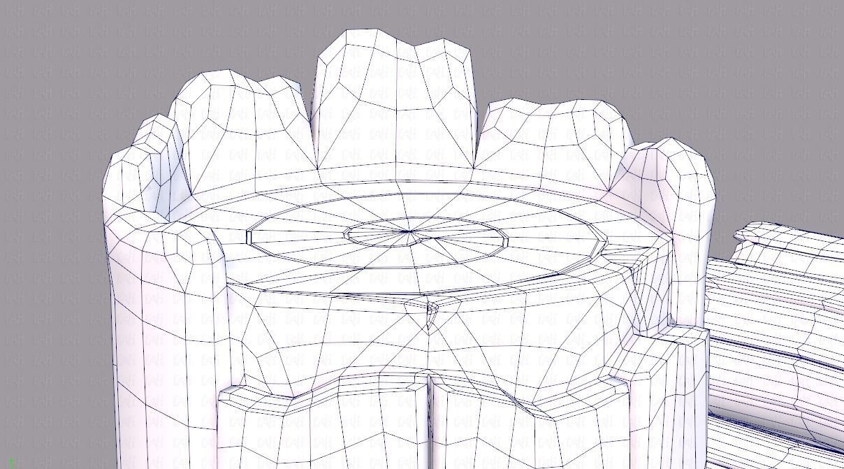 Stump V01 3D model_40