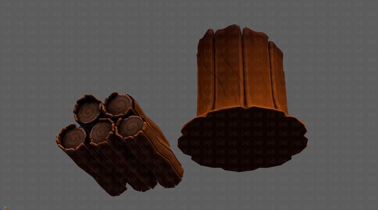 Stump V01 3D model_20