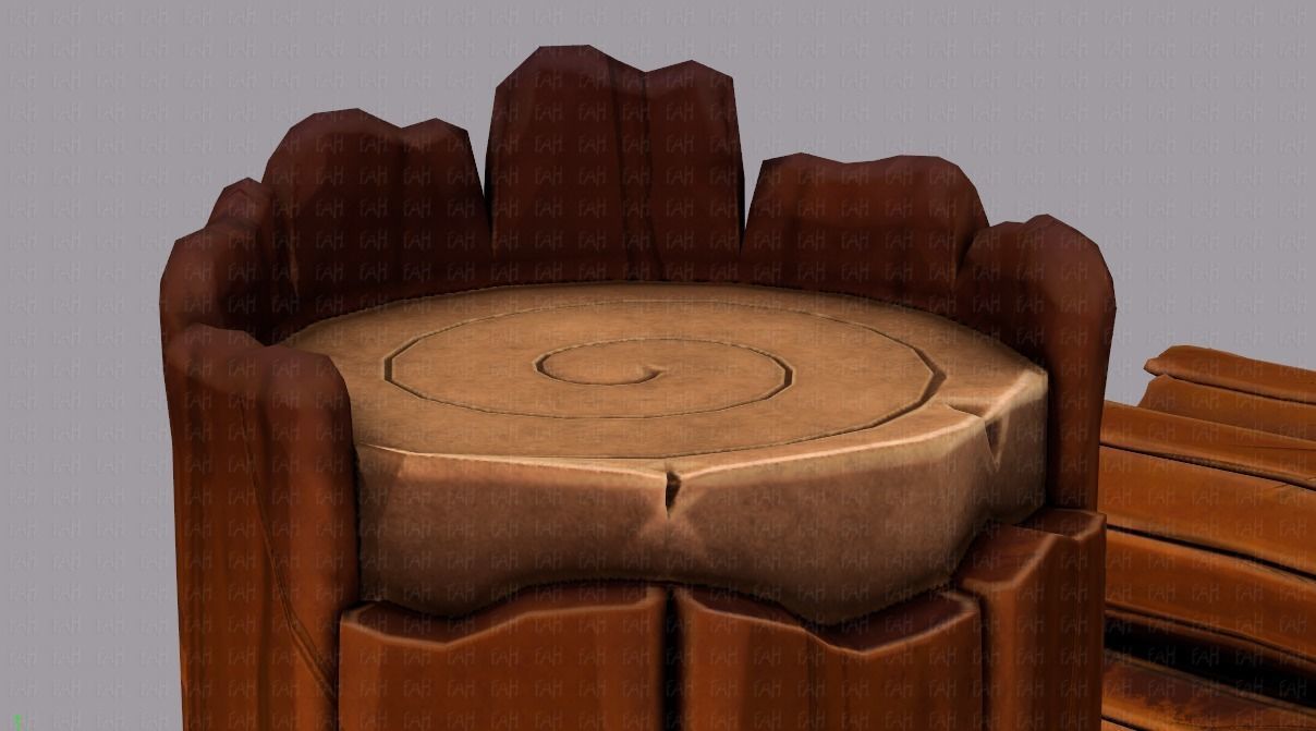 Stump V01 3D model_39