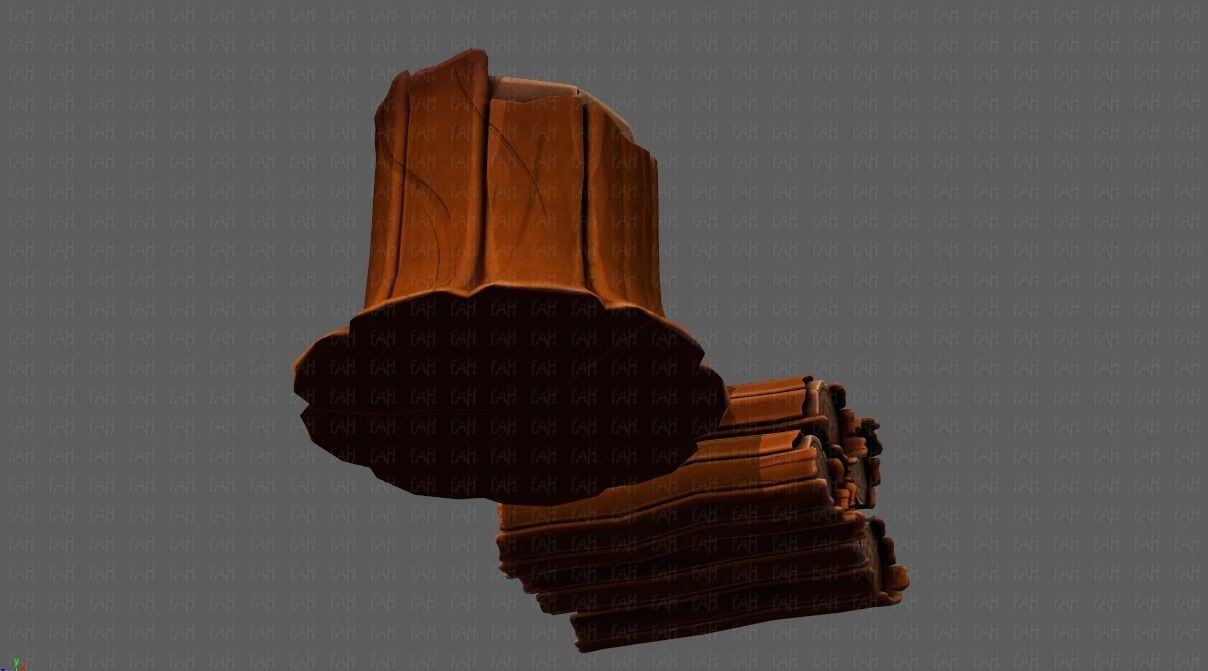 Stump V01 3D model_18