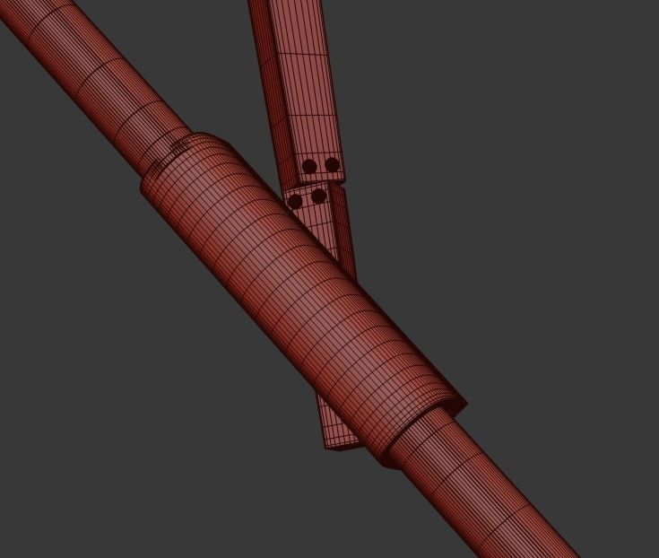 Delight Collection Agnes 10 gold 3D model_4