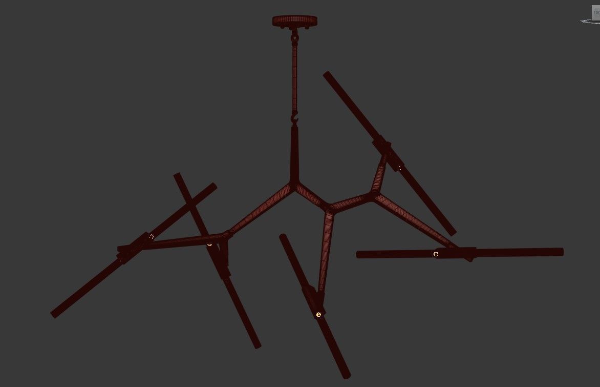 Delight Collection Agnes 10 gold 3D model_5