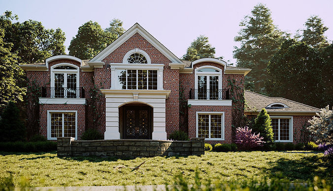 House Set01 3D model 3