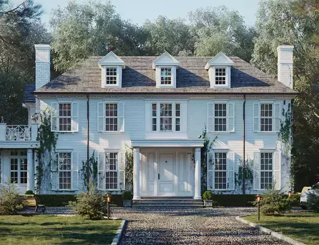 House Set01 3D model