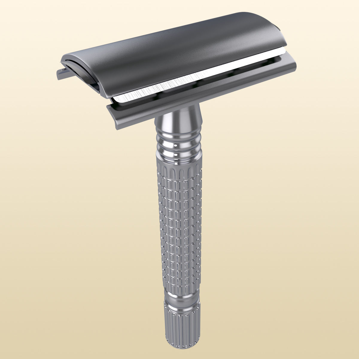 Razor Shaving Tool for Wet Shaving 3D model_2