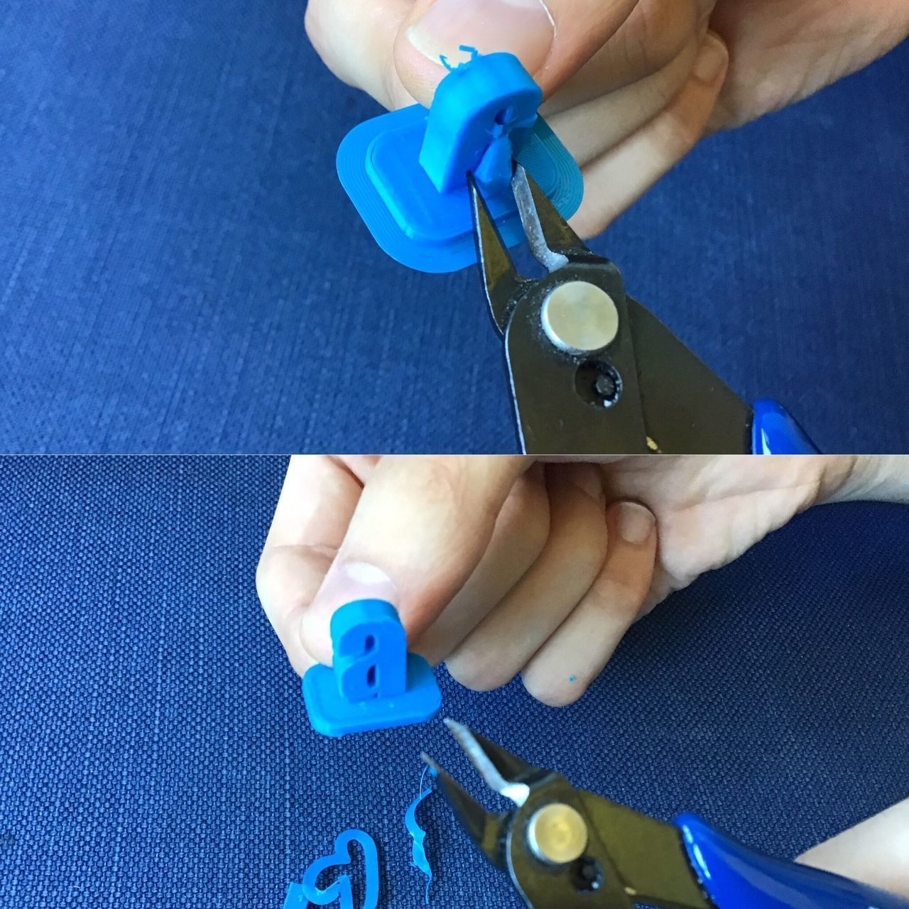 VERTICAL-1 uppercase and lowercase  3D letters STL file 3D print model_8