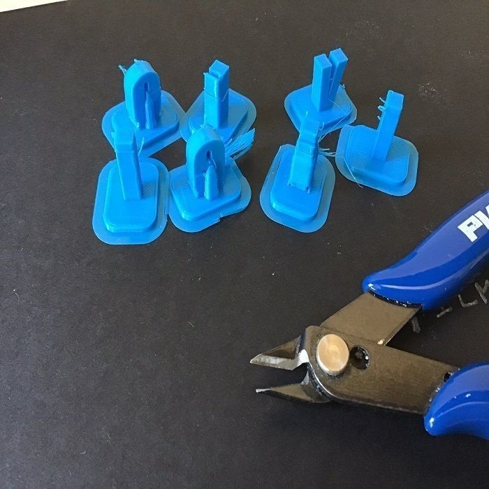 VERTICAL-1 uppercase and lowercase  3D letters STL file 3D print model_7