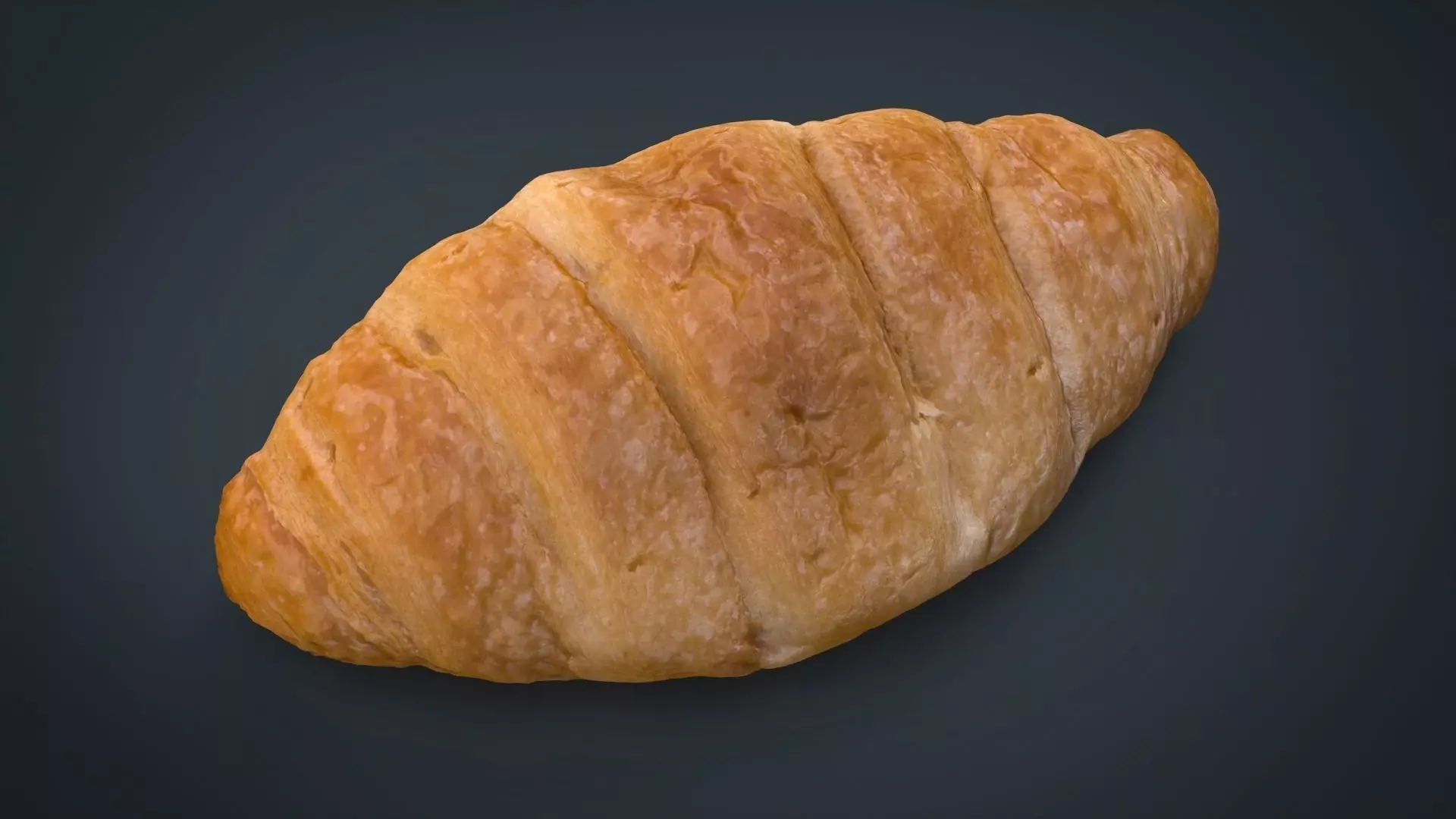 Realistic Croissant 3D model_0