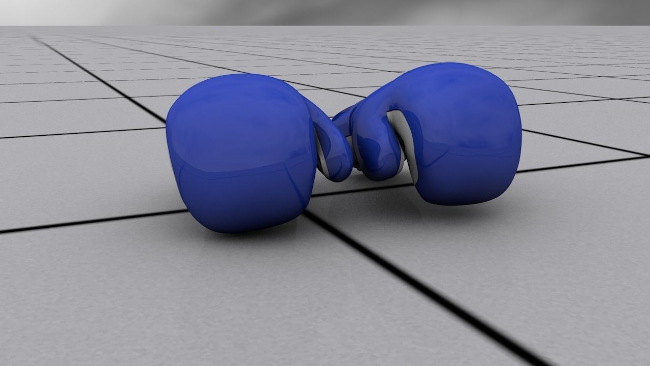 boxer glove  3D print model_7