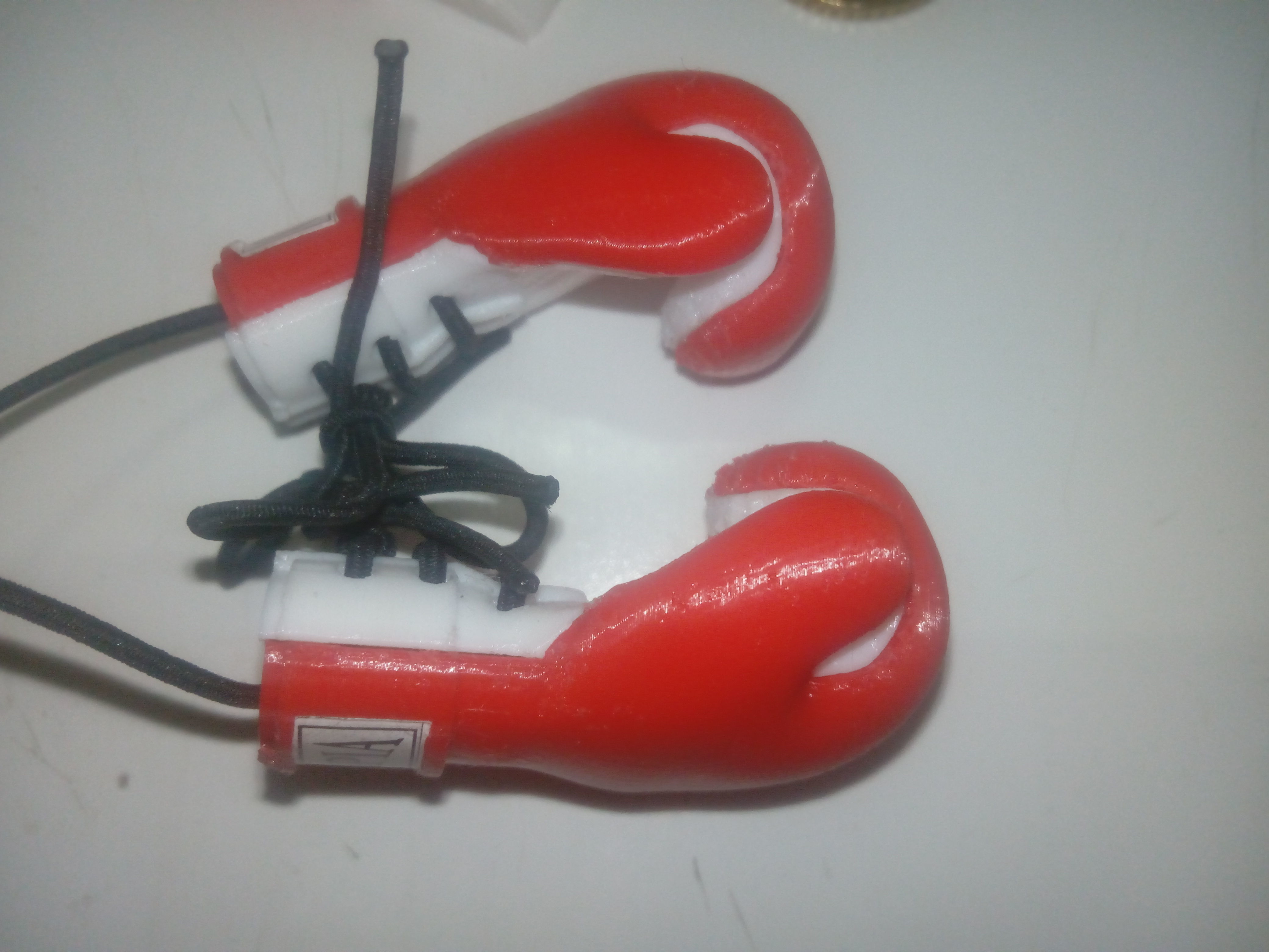 boxer glove  3D print model_2