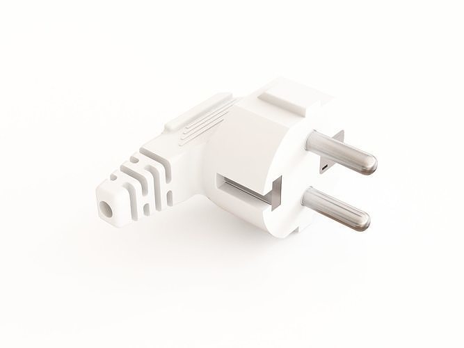 Electrical plug 3D model