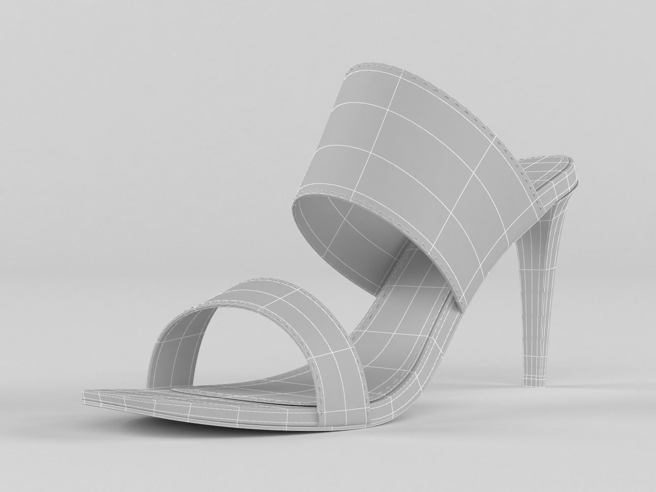 Calvin Klein Women Heeled Sandal 3D model_9