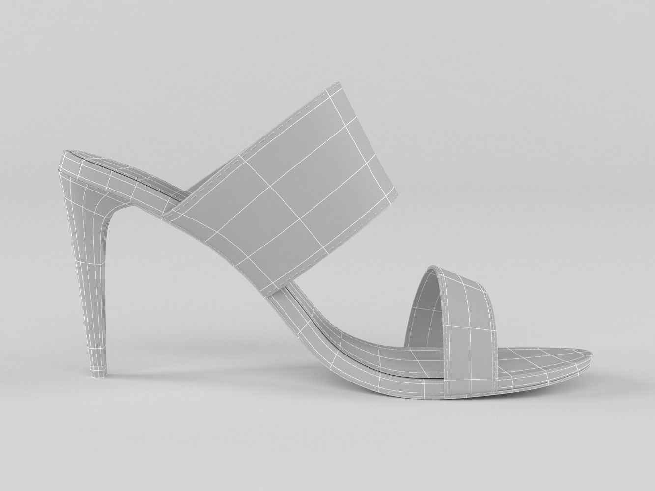 Calvin Klein Women Heeled Sandal 3D model_7