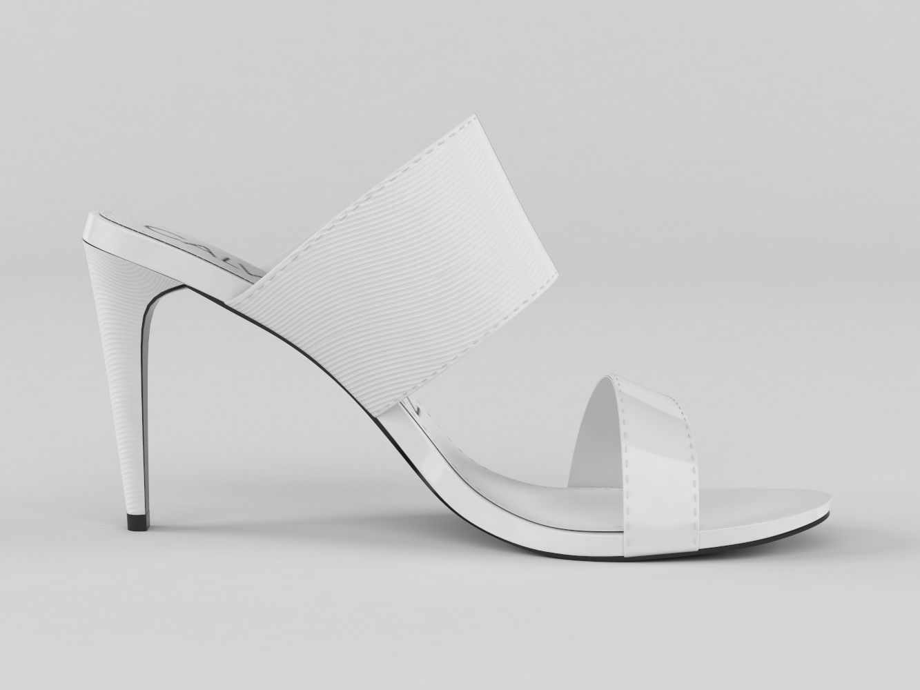 Calvin Klein Women Heeled Sandal 3D model_1