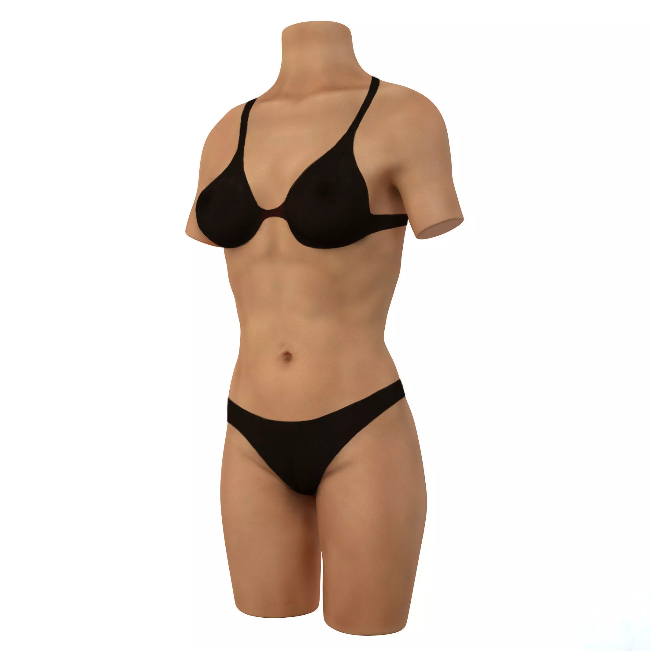 Torso Female  3D model_0