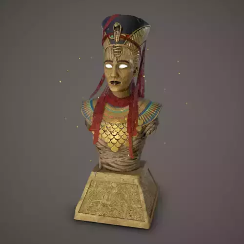 Nefertiti Bust - Assassins Creed Origins DLC Fan Art ZTL STL