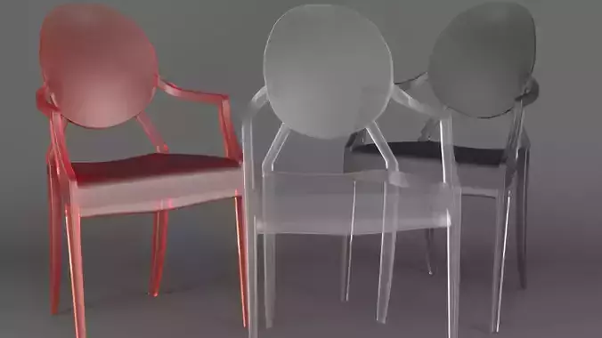 Louis Ghost Armchair