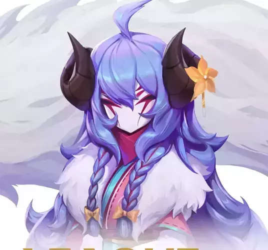 KINDRED NEW SKINS SPIRIT BLOSSOM MASK 2020