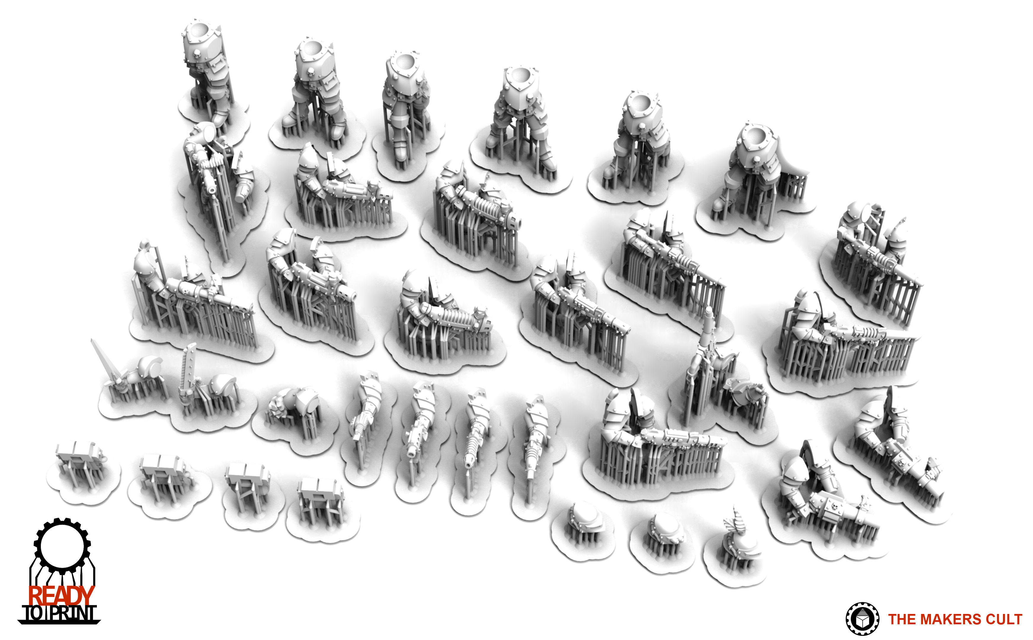 Feudal Guard - Elite infantry 3D print model_2