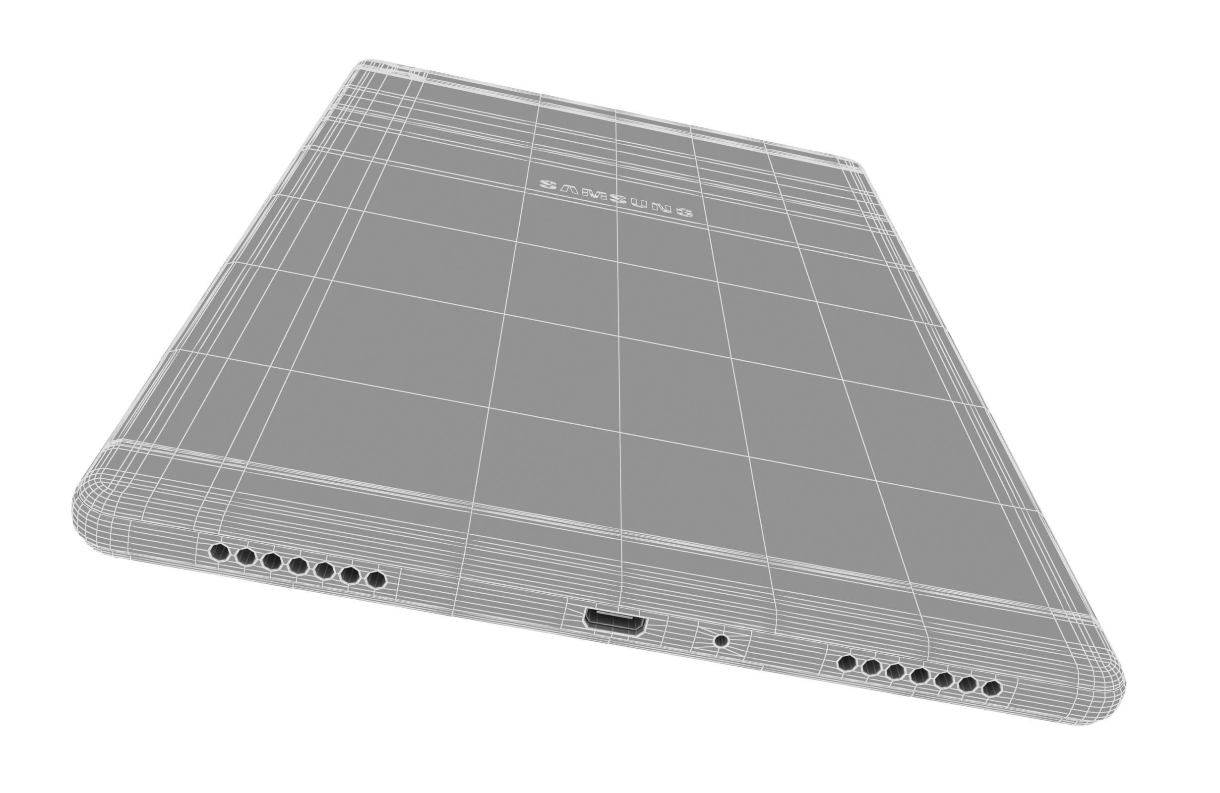 Samsung Galaxy Tab A 8 0 2019 Black 3D model_19