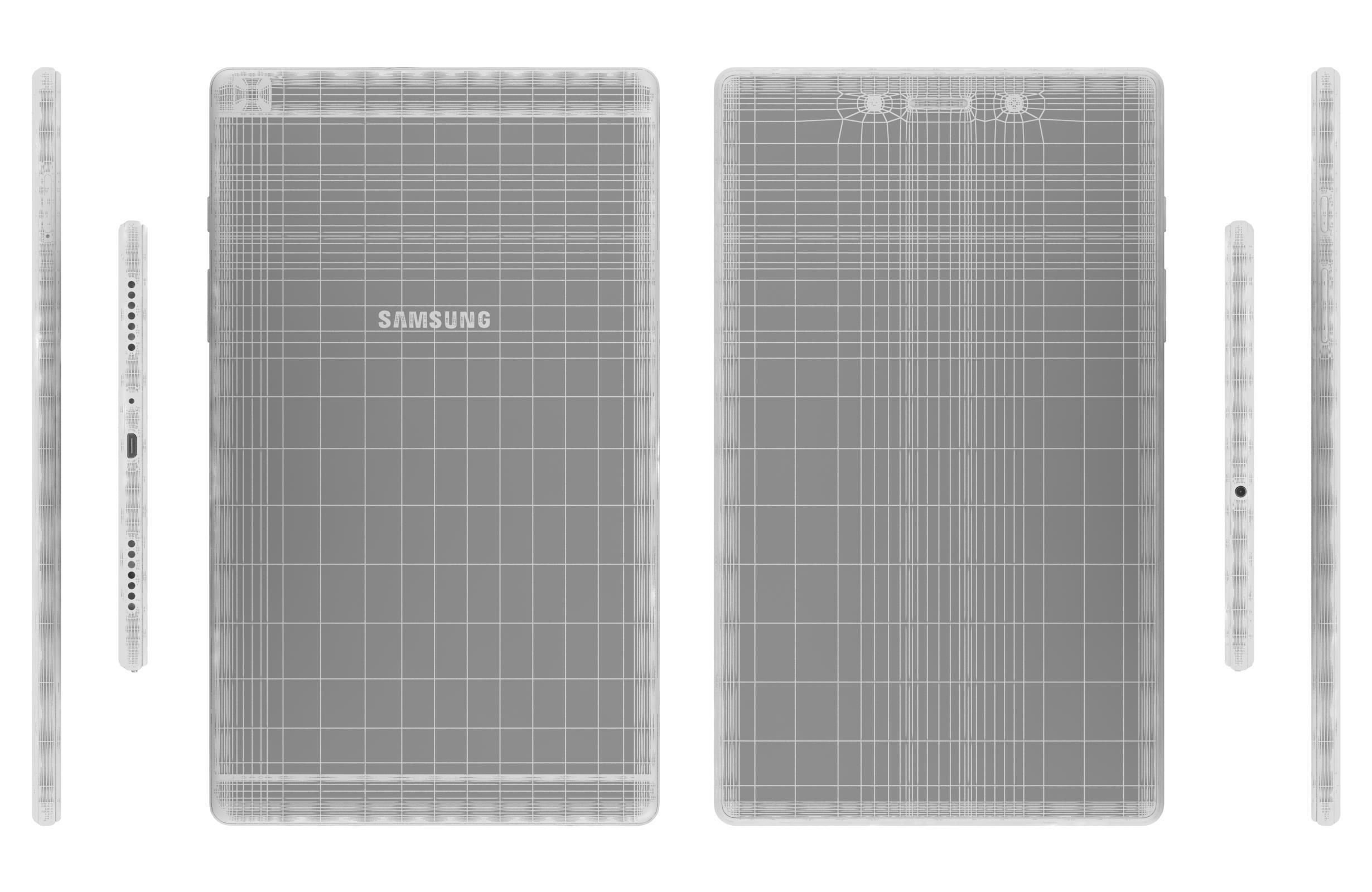 Samsung Galaxy Tab A 8 0 2019 Black 3D model_14