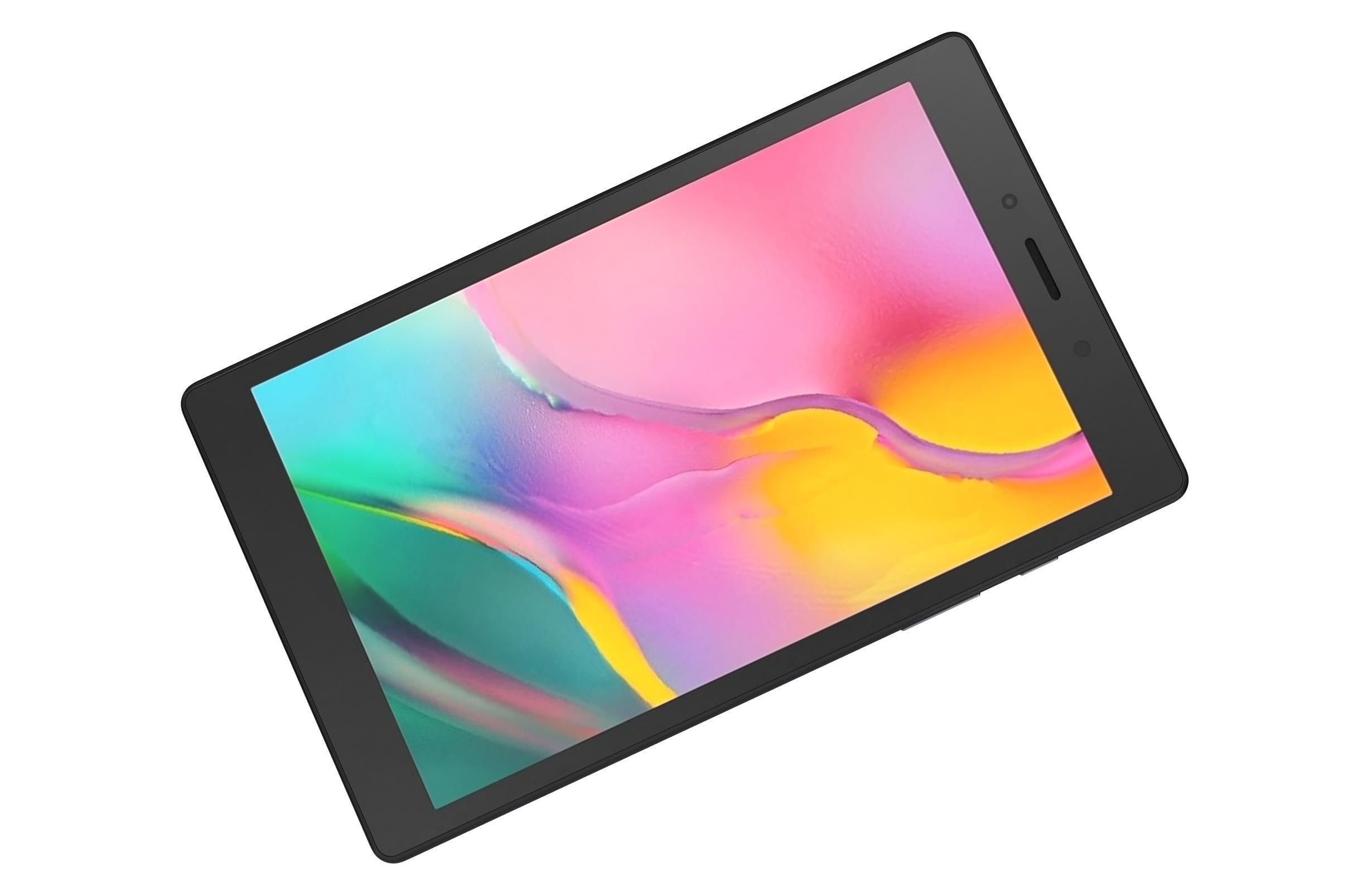 Samsung Galaxy Tab A 8 0 2019 Black 3D model_10