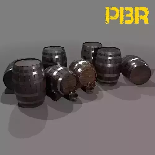 Whiskey and Wine Barrels