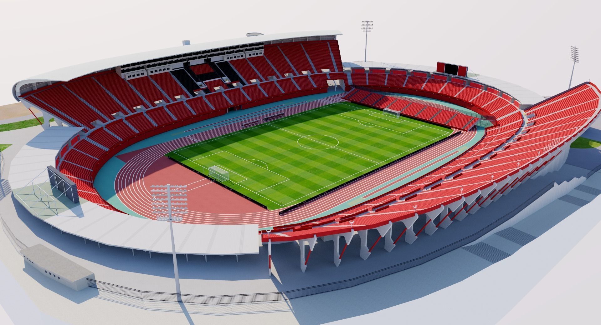 Estadio de Son Moix Mallorca 3D