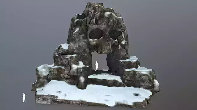 snow skull cave