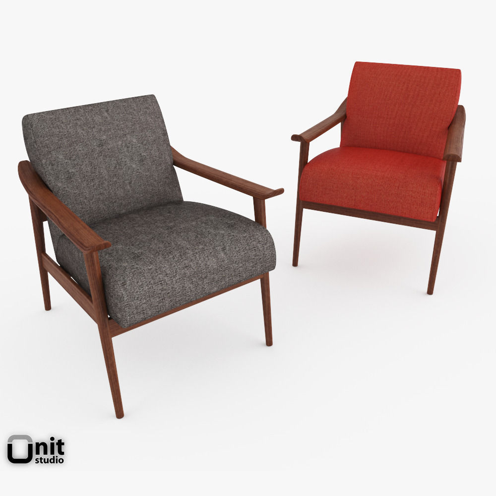 Mid Century Show Wood Upholstered Chair By West Elm Mid Century Show Wood Upholstered Chair By West Elm Model Max Obj Mtl S