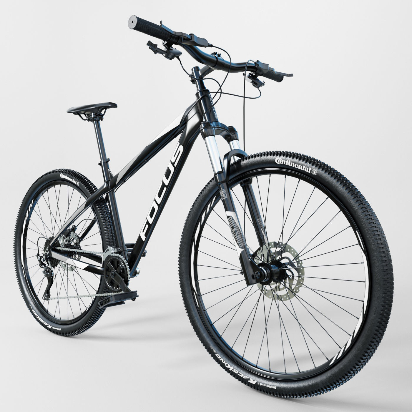Bike Focus Whistler Lite 2018 3D 3D model_0