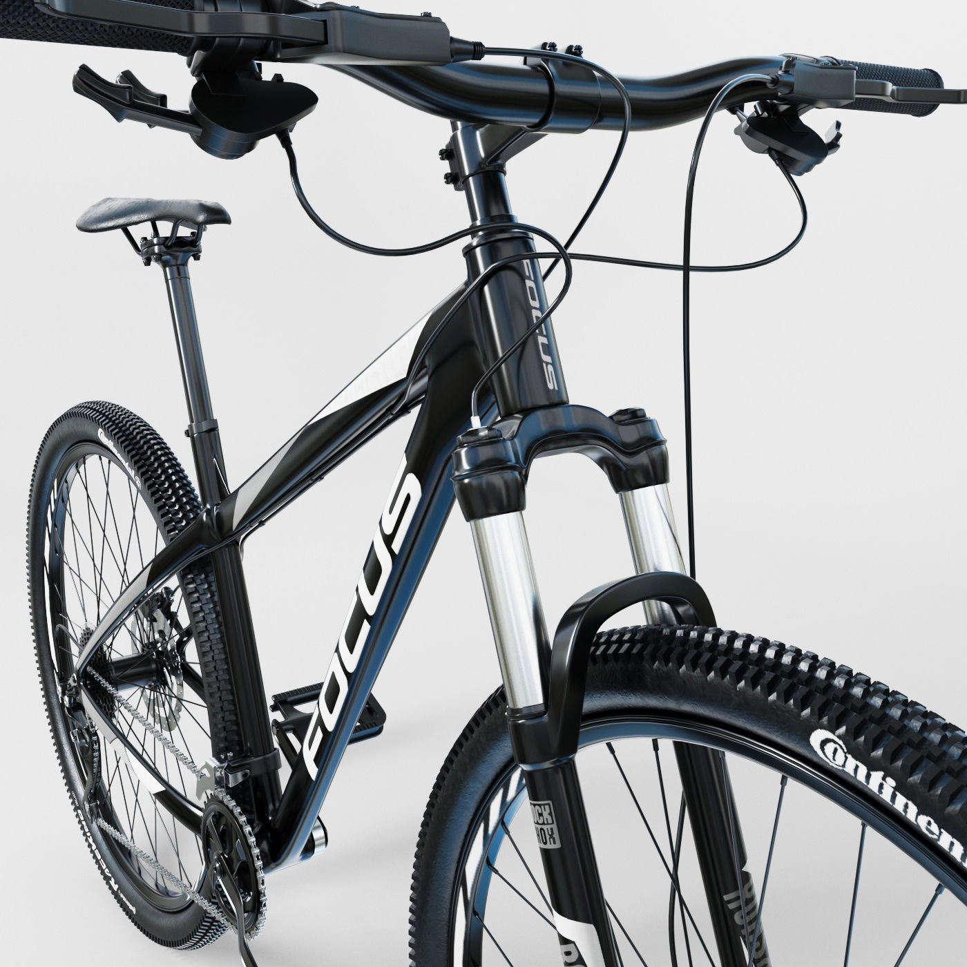 Bike Focus Whistler Lite 2018 3D 3D model_8