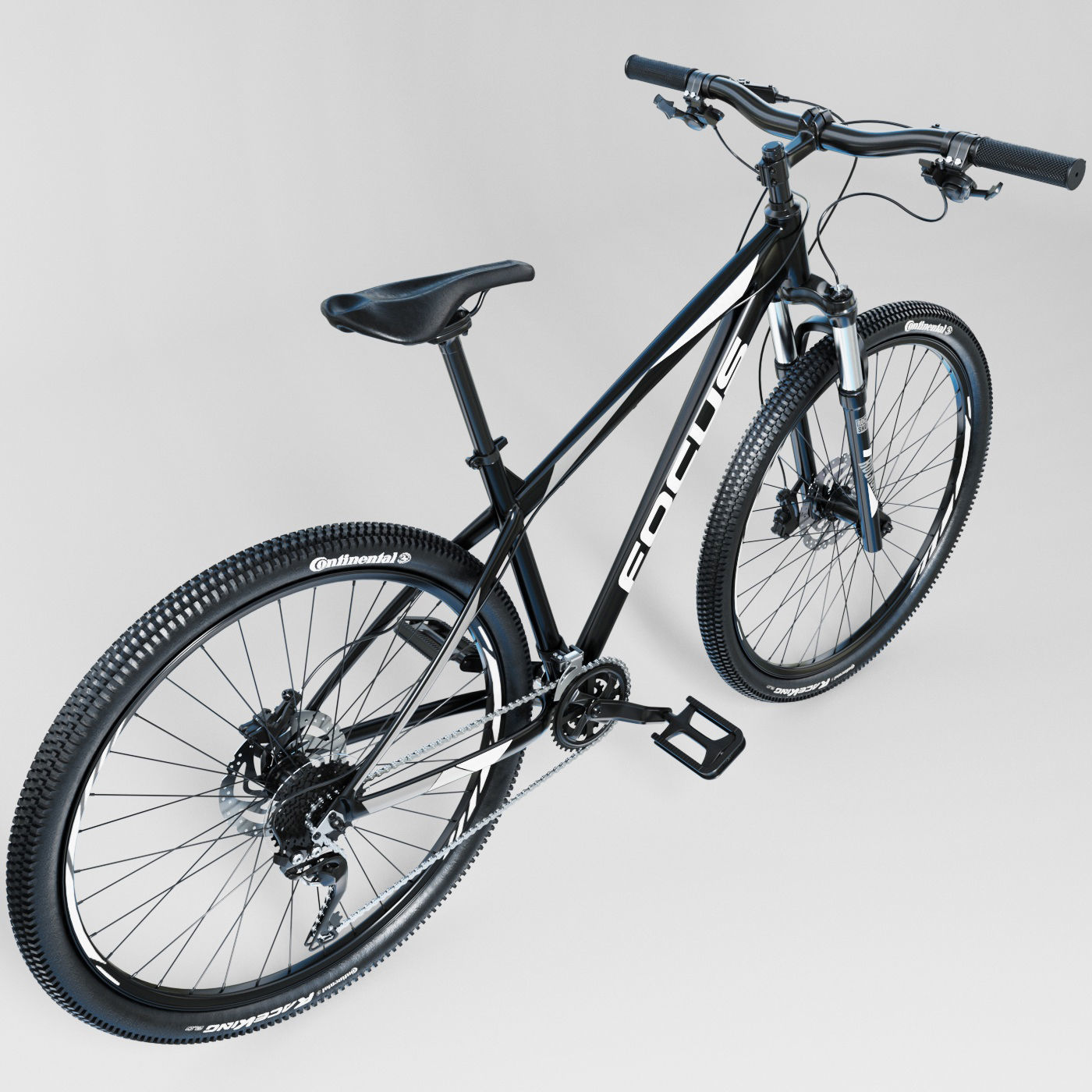Bike Focus Whistler Lite 2018 3D 3D model_2