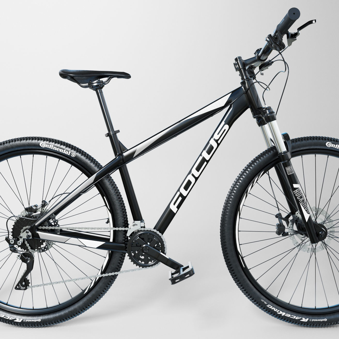 Bike Focus Whistler Lite 2018 3D 3D model_6