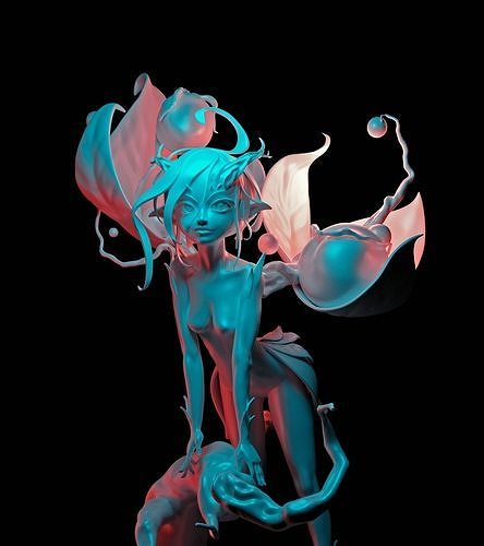 Fairy 3D print model
