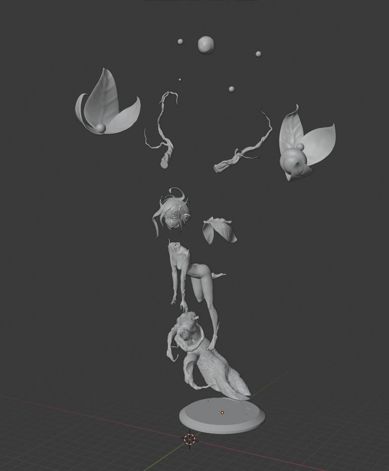 Fairy 3D print model_9