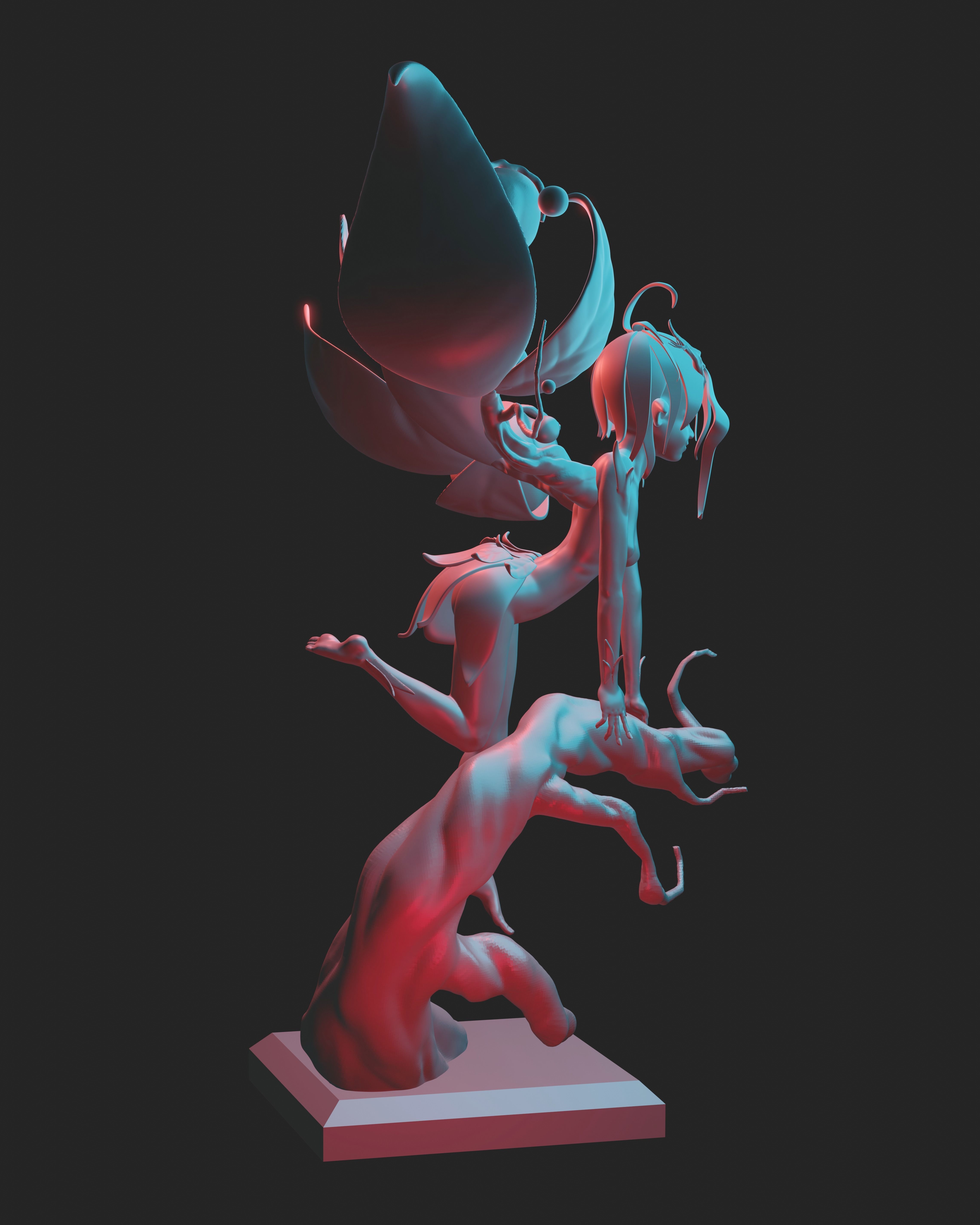 Fairy 3D print model_8
