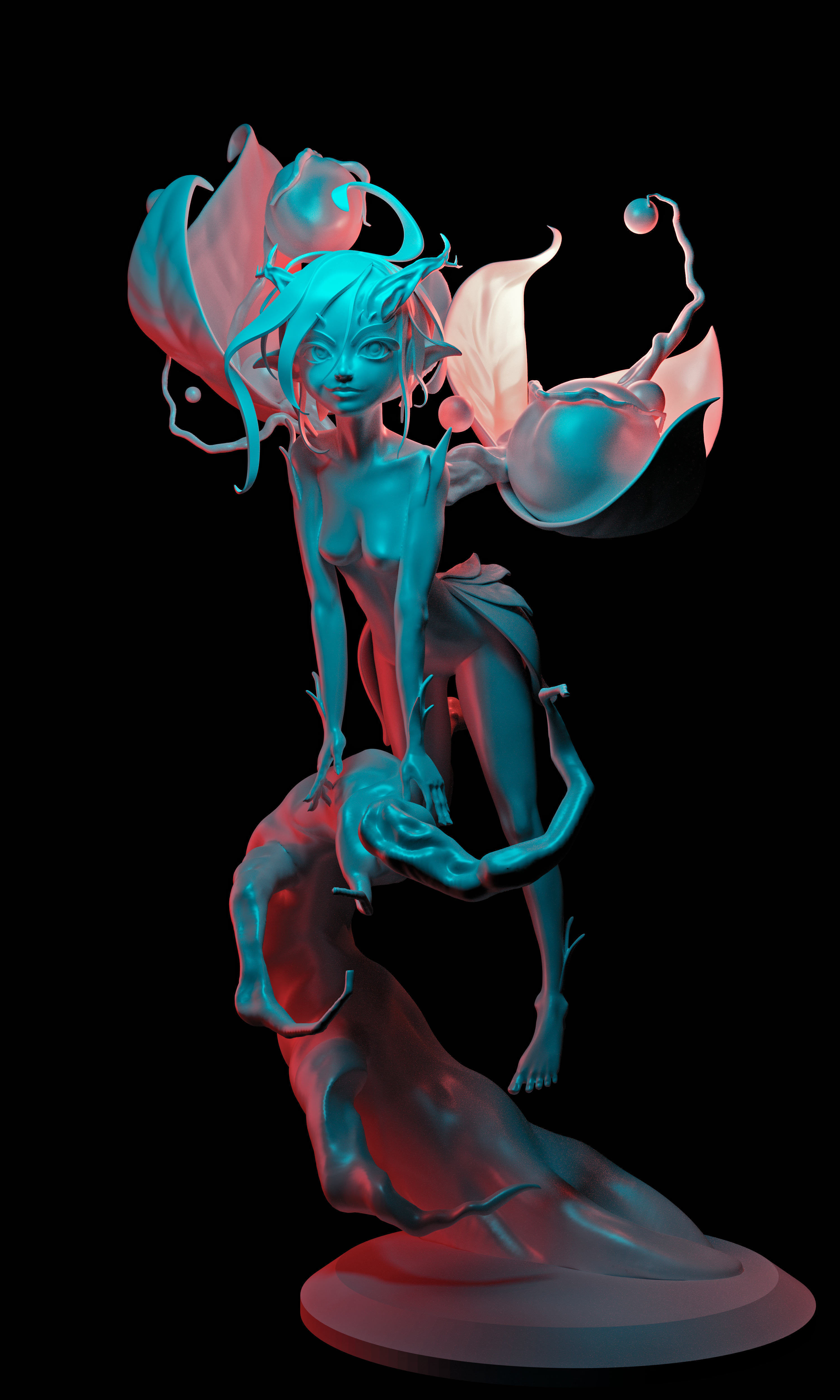 Fairy 3D print model_2