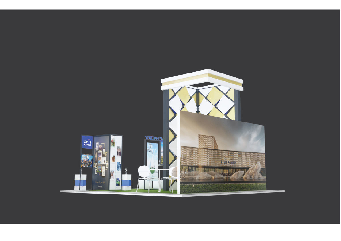 Kingpower Booth 3D model_2