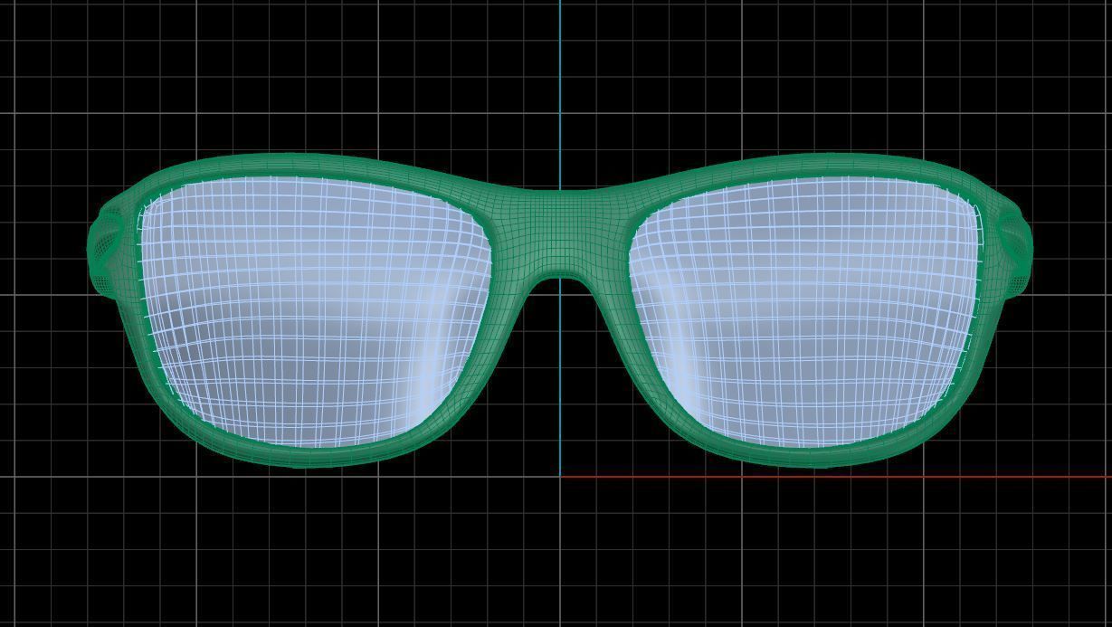 Eyeglasses for Men and Women 3D print model_6