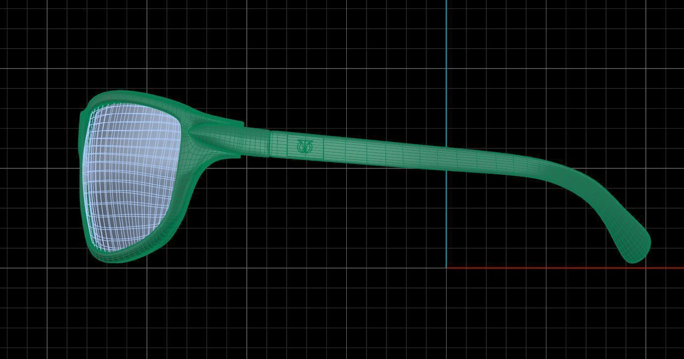 Eyeglasses for Men and Women 3D print model_7