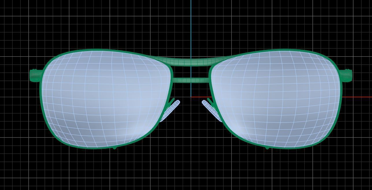 Eyeglasses for Men and Women 3D print model_12